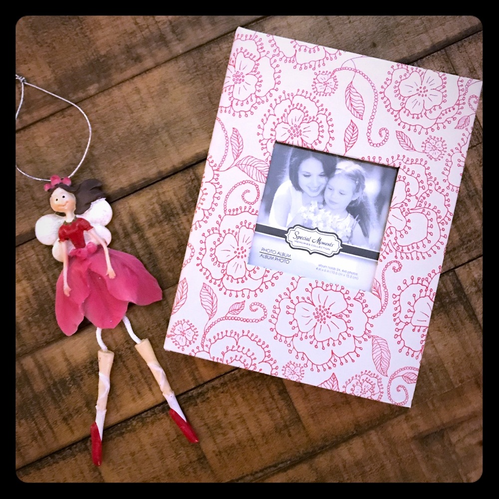 Photo Album and Fairy Ornament